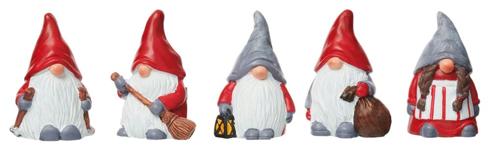 Dekorasjonssett til adventsstake - 4