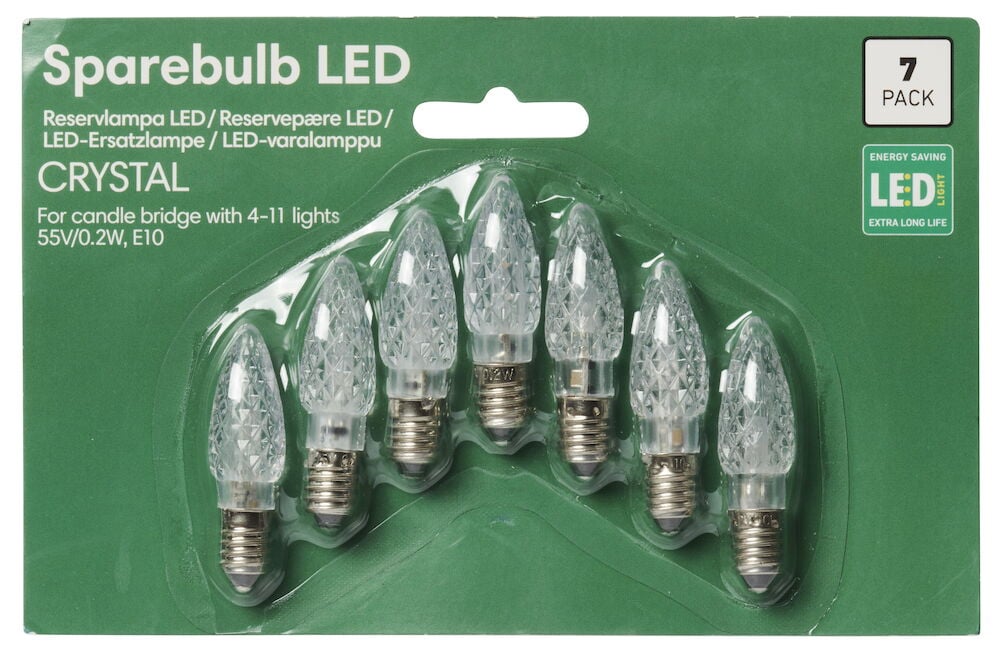 LED-varalamppu Crystal - 3