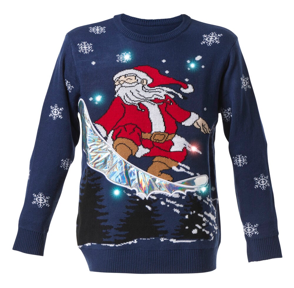Weihnachtspullover LED