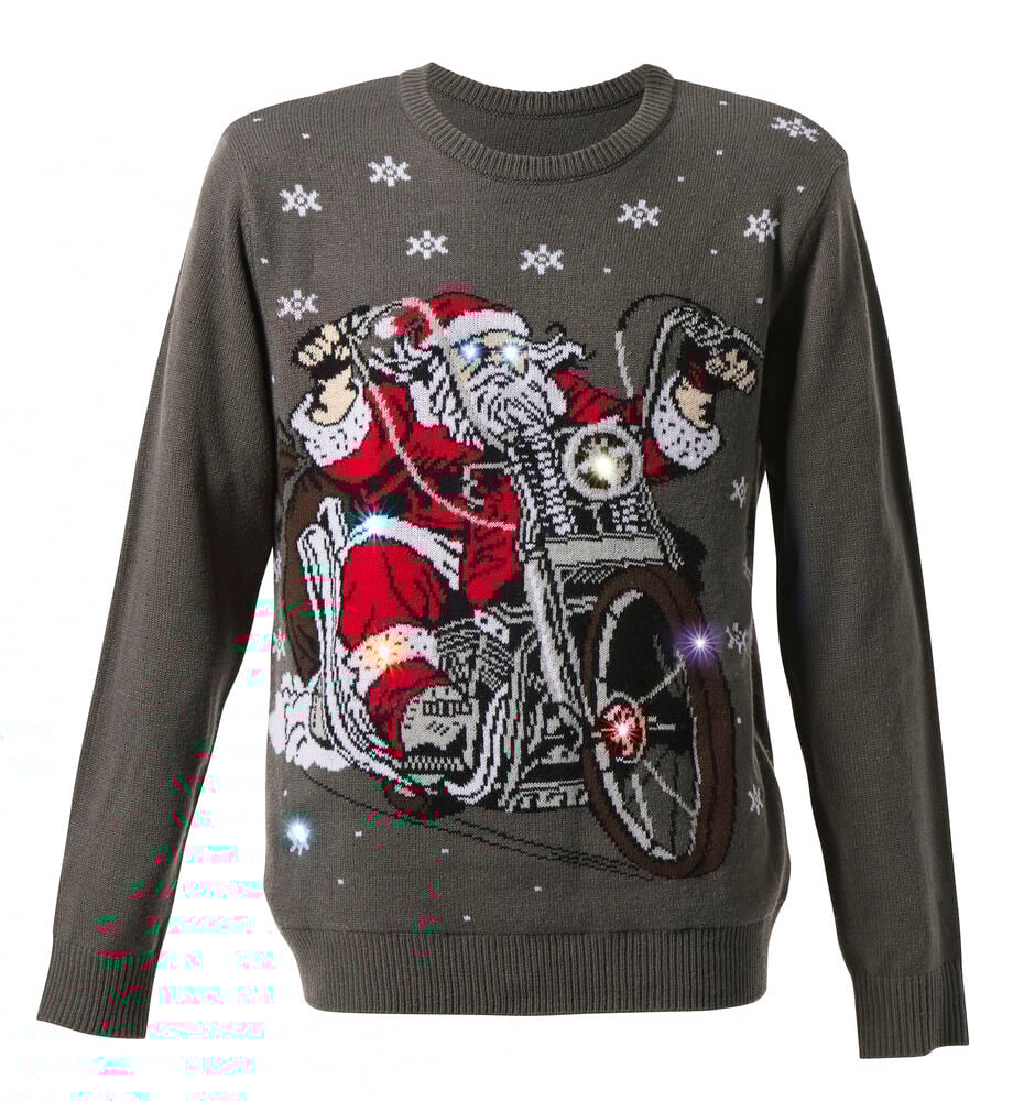 Weihnachtspullover LED