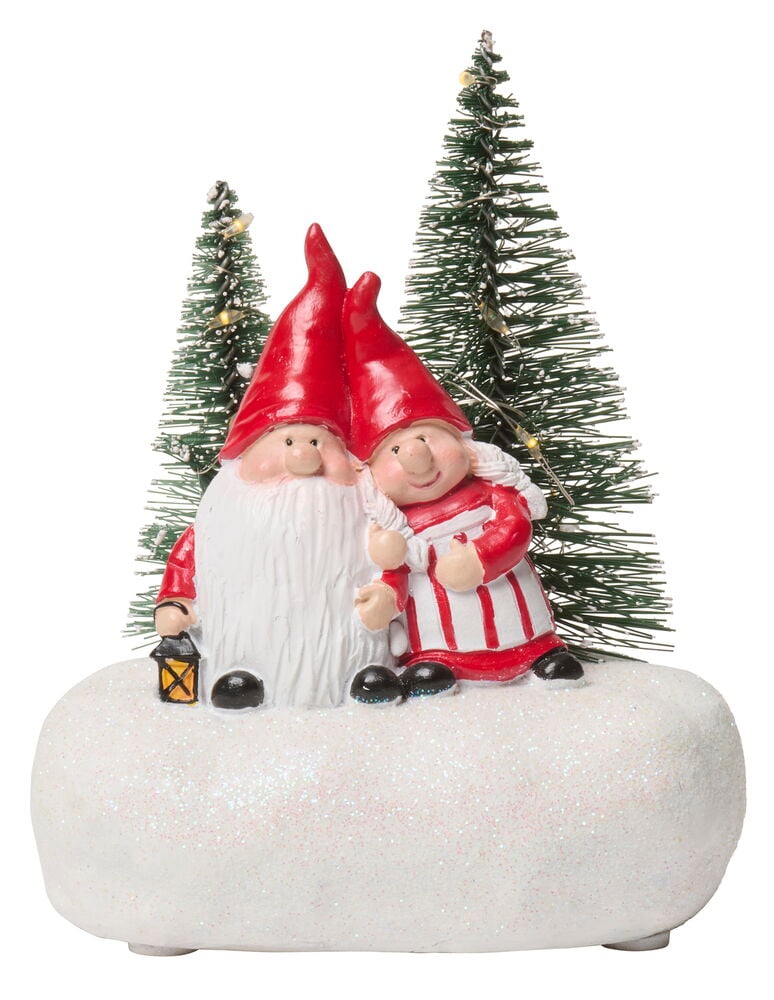 Dekorationsbelysning Mrs and Mr Claus - 2