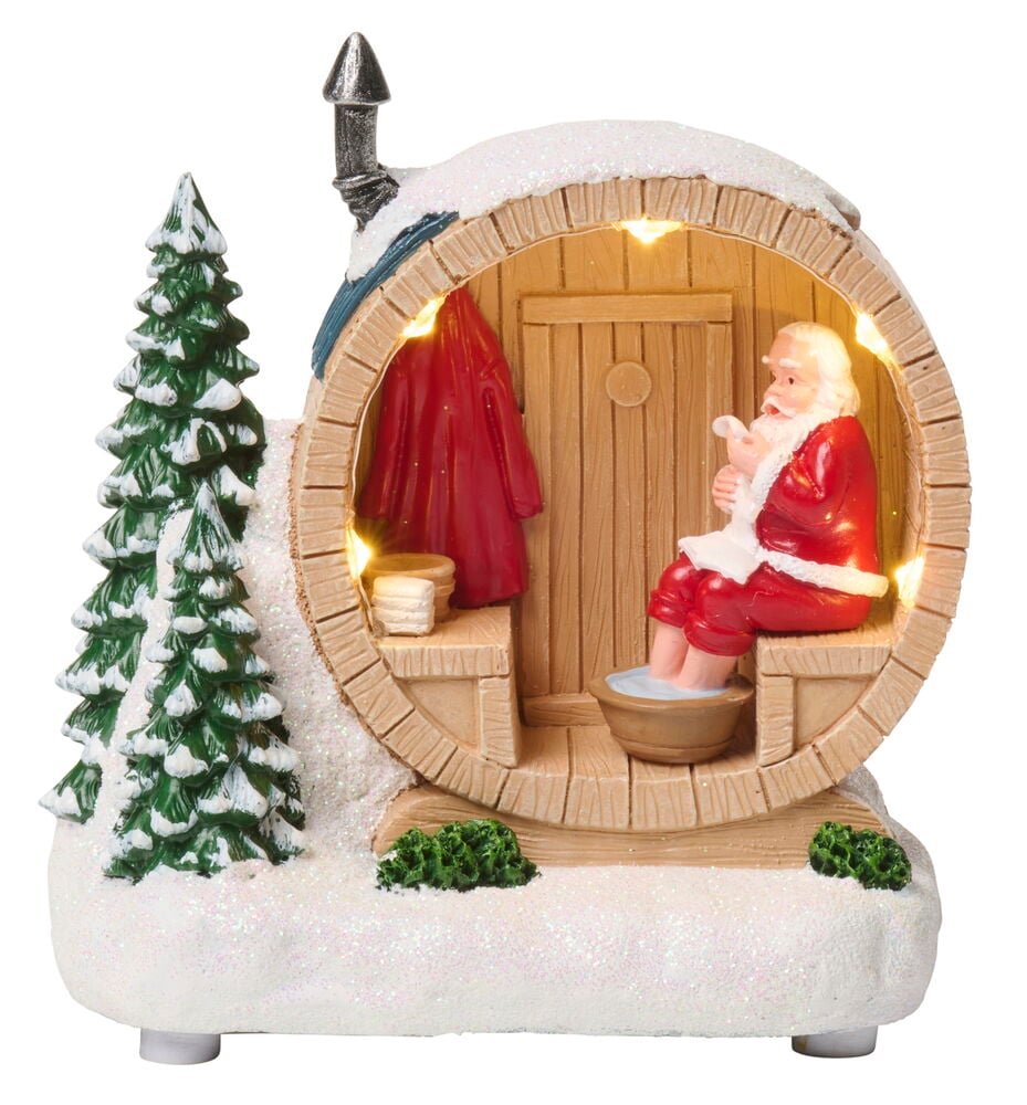 Koristevalaisin Santa's sauna - 3