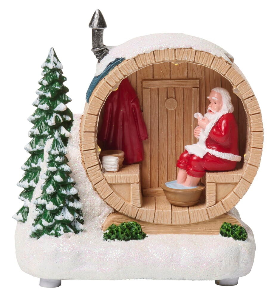 Koristevalaisin Santa's sauna - 2