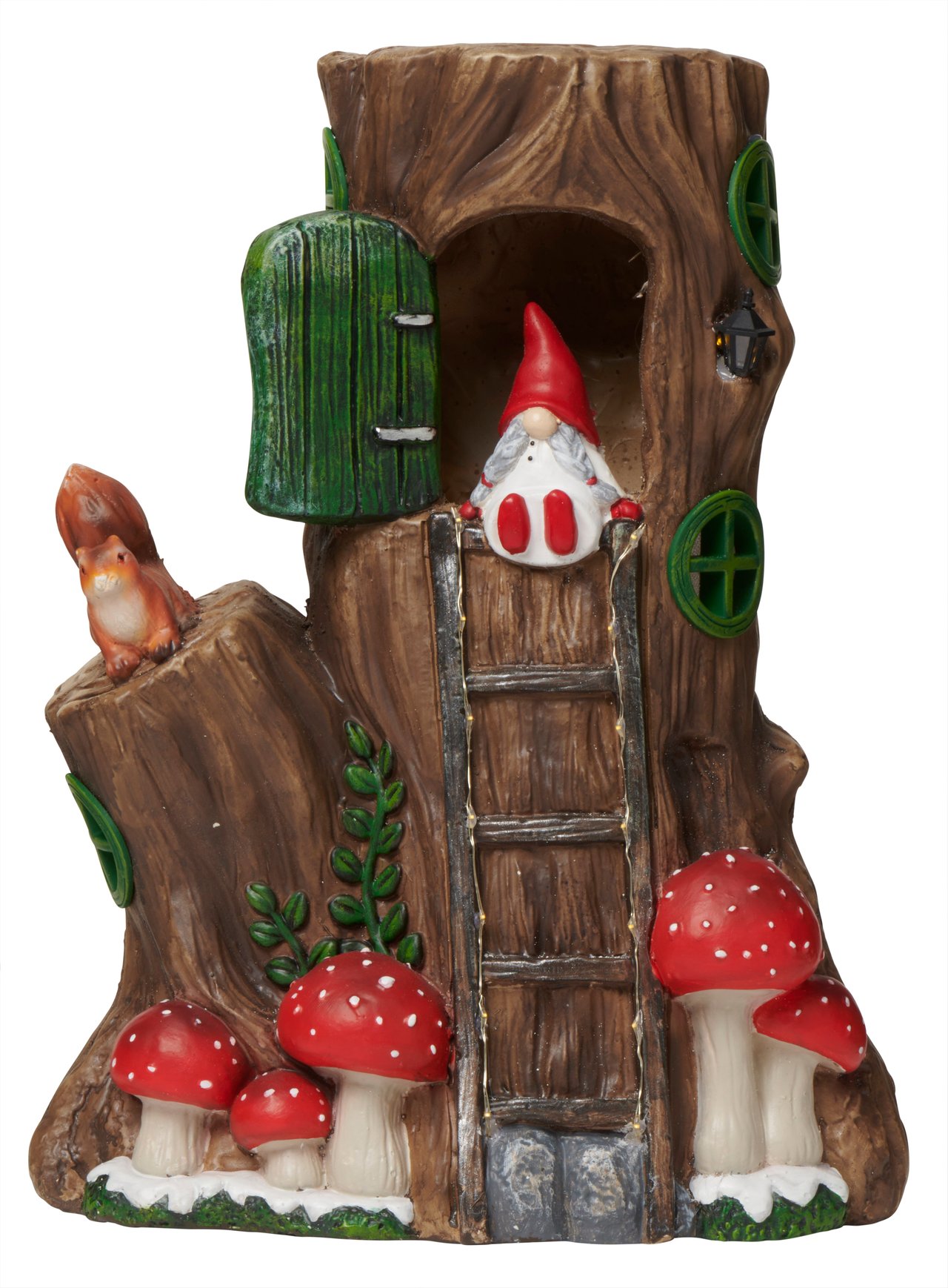 Dekorationsbelysning Mrs Santa's house - 2