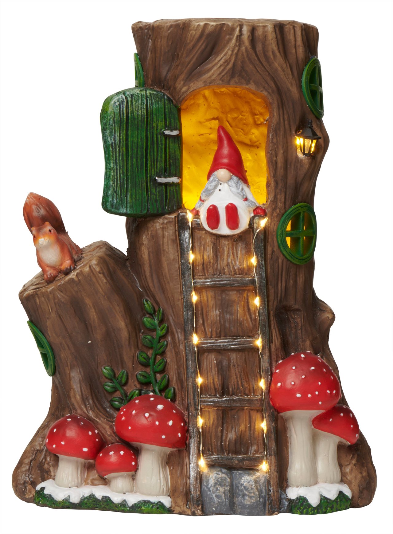 Dekorationsbelysning Mrs Santa's house