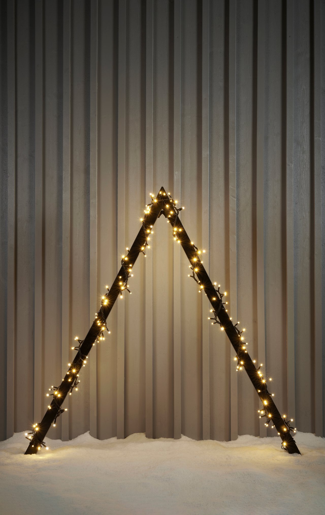 Adventsljusstake för ljusslingor Smedsbo