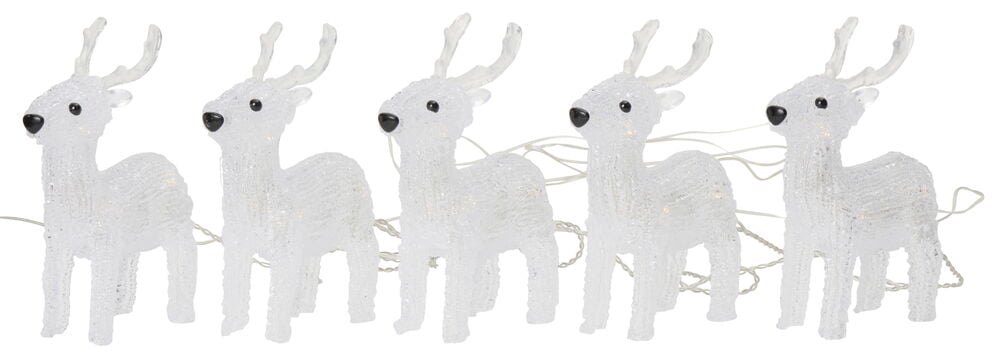 Dekorationsbelysning Reindeers - 2