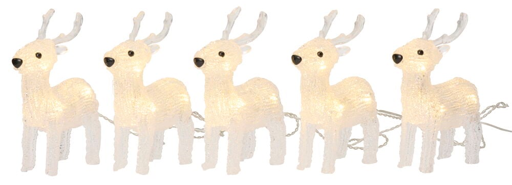 Dekorationsbelysning Reindeers - 3