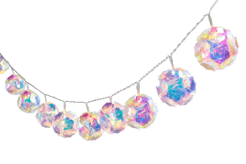 Ljusslinga Prism Floral balls - 2