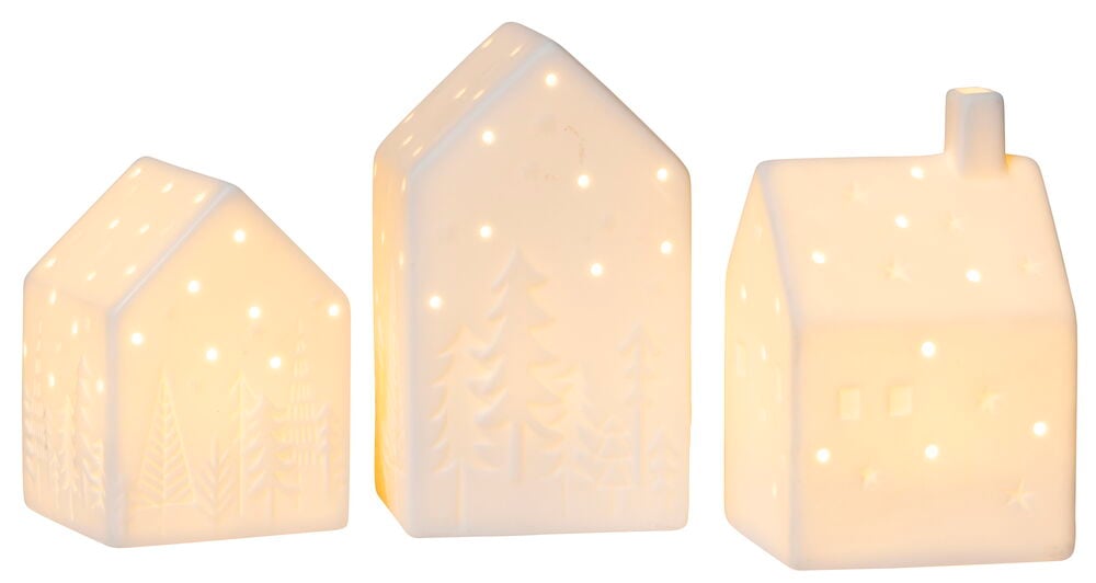 Dekorationsbeleuchtung Ceramic House