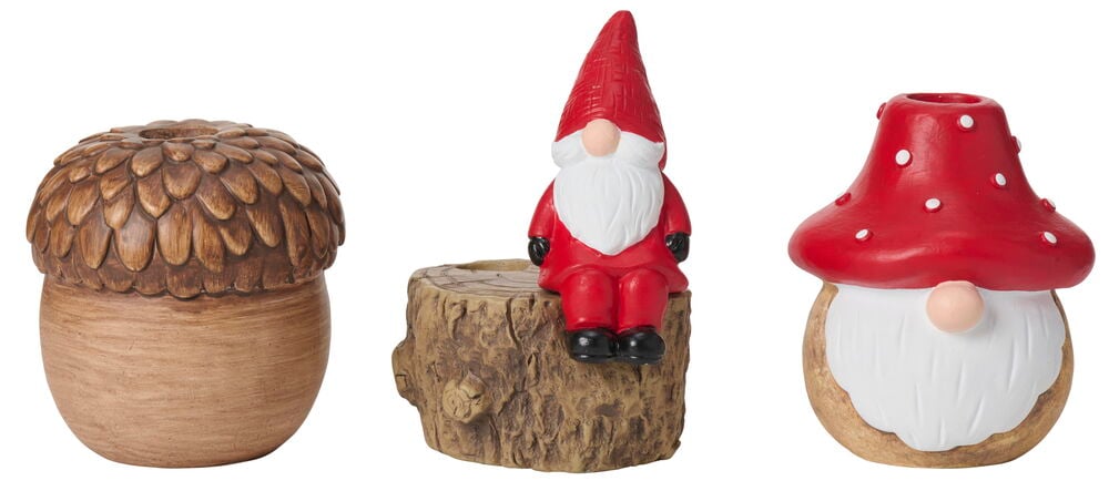 Jouluinen kynttilänjalka