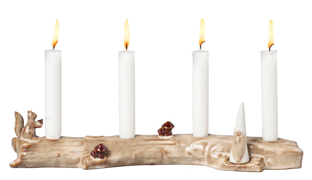 Kerzenständer Fauna