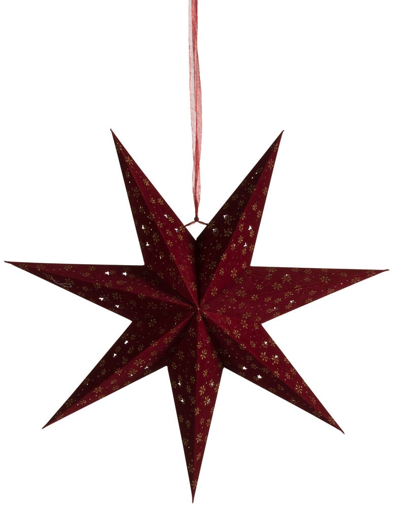Adventsstjärna Velvet