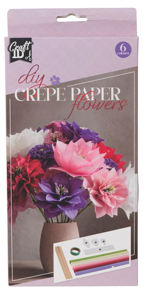 Krepppapier-Set - 3