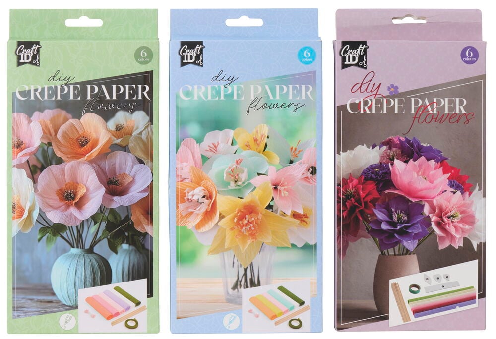 Krepppapier-Set