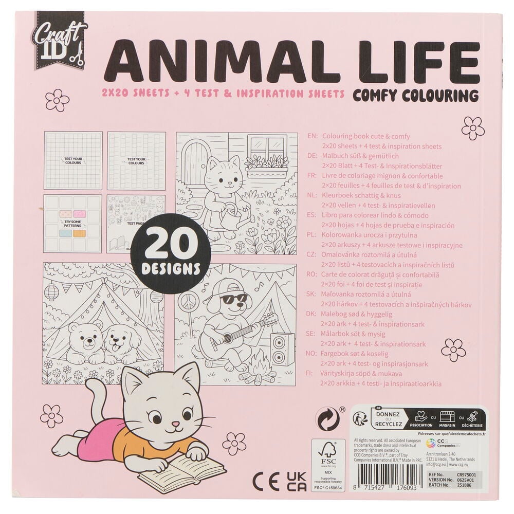 Fargeleggingsbok - 8