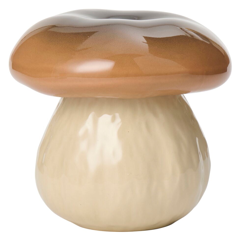 Tuoksukynttilä, keramiikkaa Mushroom