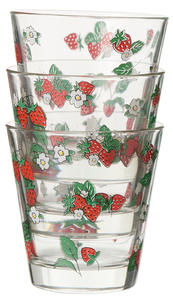 Dricksglas Strawberry - 2