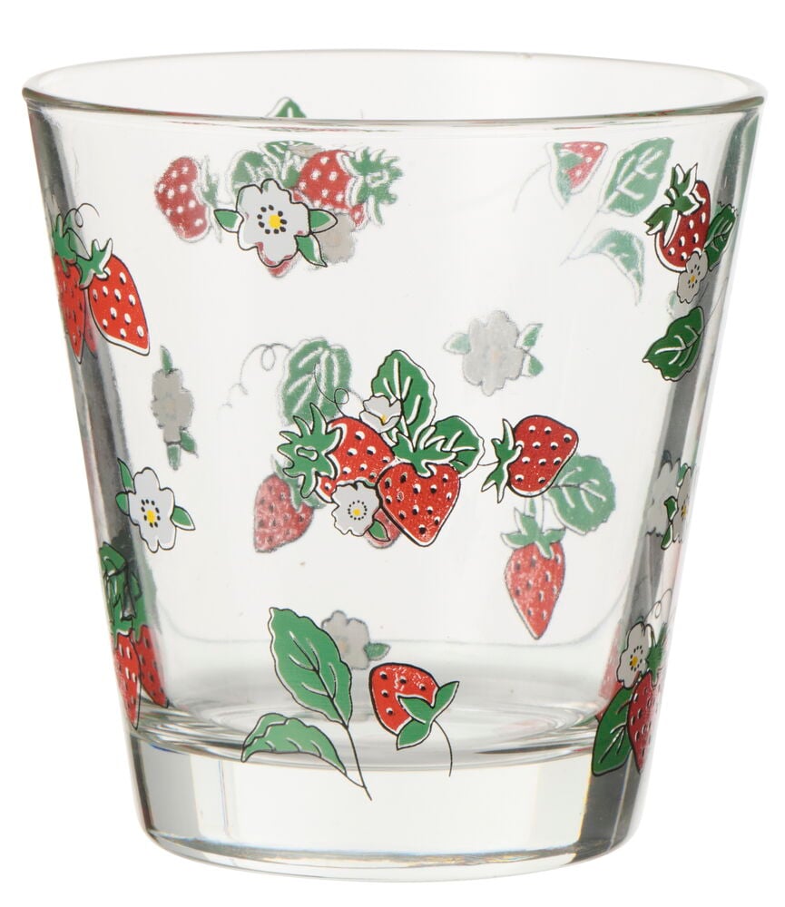 Dricksglas Strawberry
