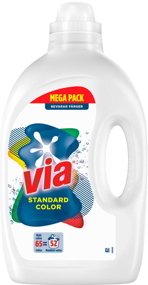 Tvättmedel, flytande Via