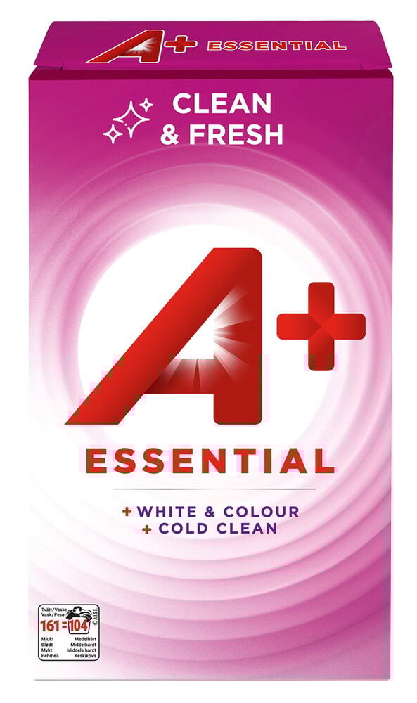 Vaskepulver A+ Essential