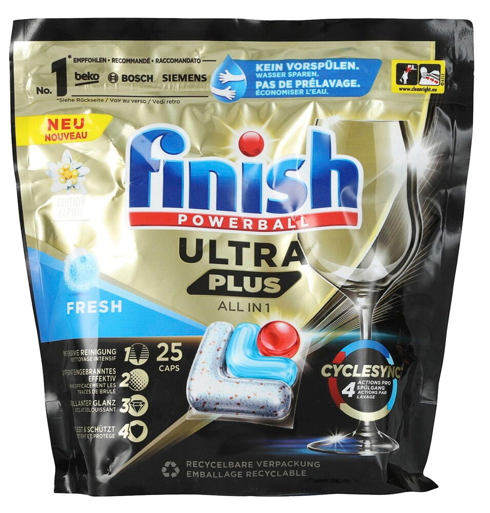 Spülmaschinentabs Finish Powerball All In 1