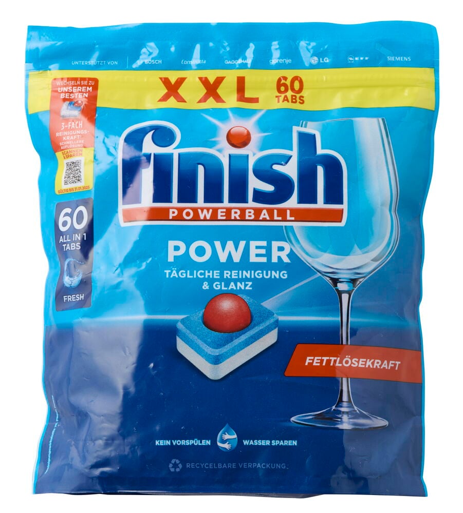Spülmaschinentabs Finish Powerball All In 1