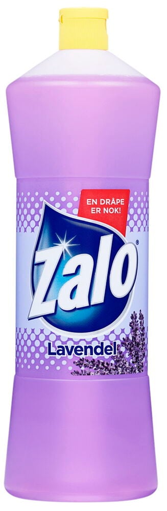 Lilla flaske zalo oppvaskmiddel lavendelduft 750 ml.