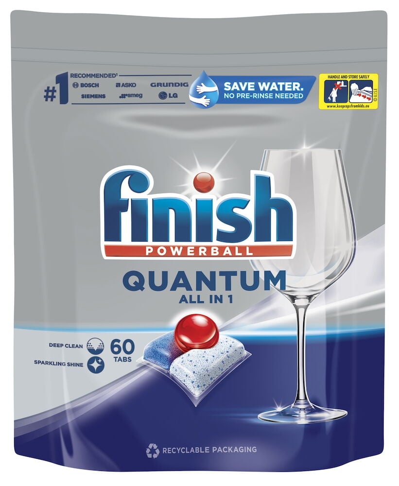 Konetiskitabletti Finish Quantum All in 1