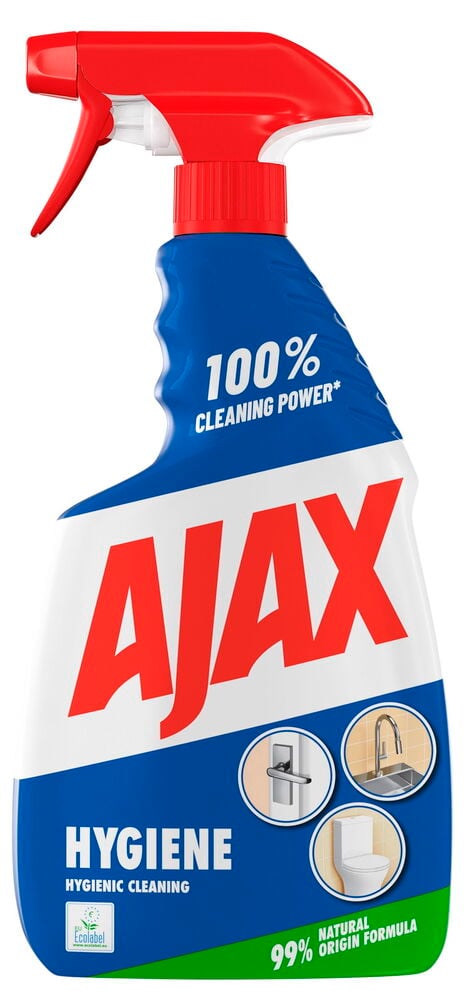 Sprayflaska Ajax rengöringsspray extra hygien 750 ml
