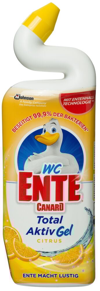 Toilettenreiniger WC Ente Total Aktiv Gel