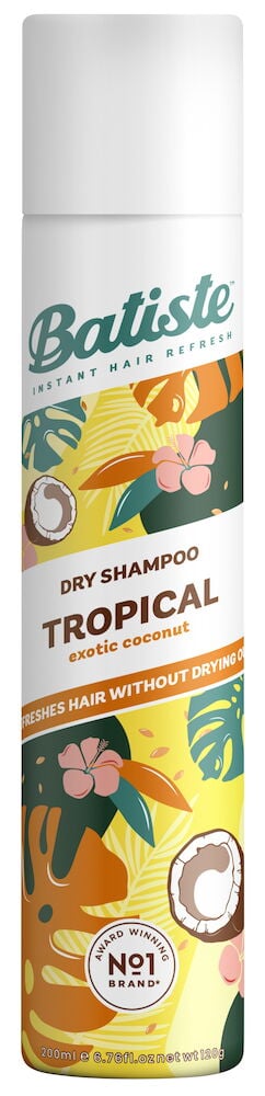 Sprayburk med tropiskt mönster och vit kork.