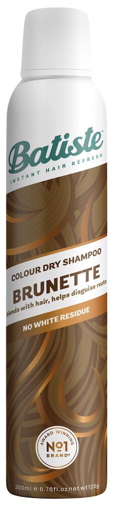 Brun sprayburk batiste torrschampo för brunt hår.