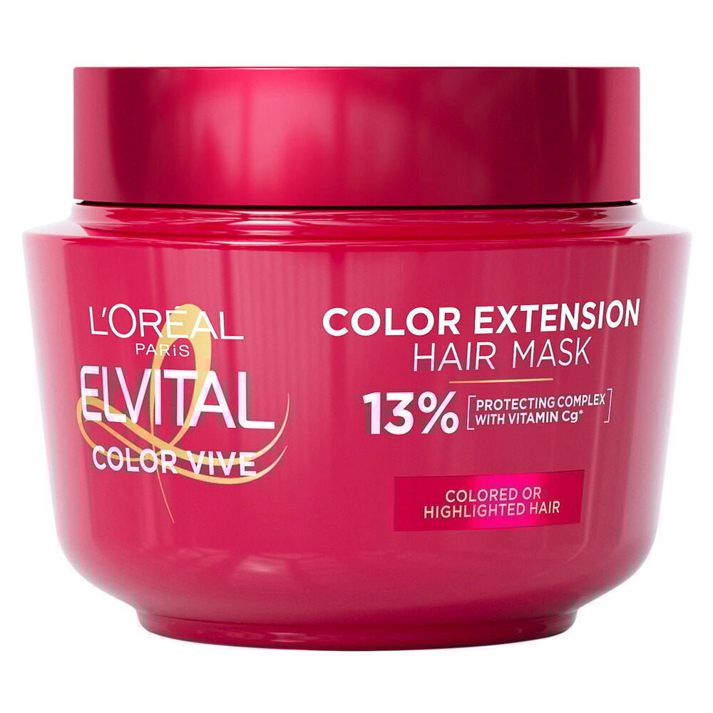 Rund röd burk med etikett och plastlock.