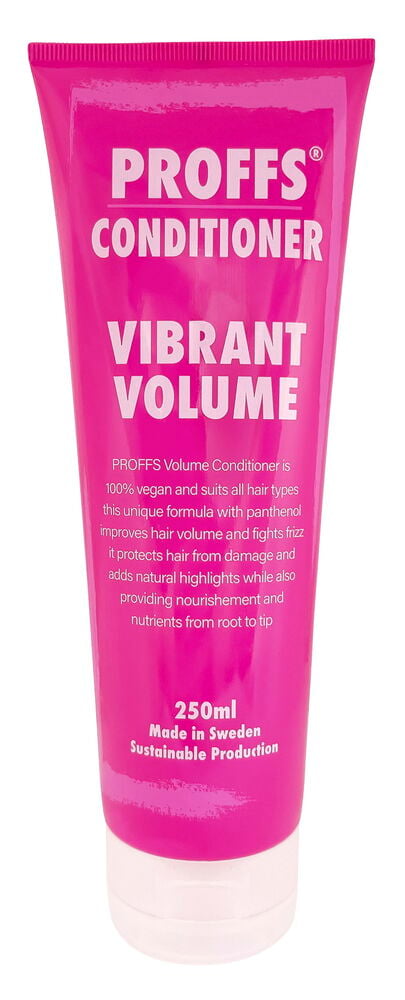 Rosa Balsam Proffs 250 ml Vibrant Volume tub med vit kork.