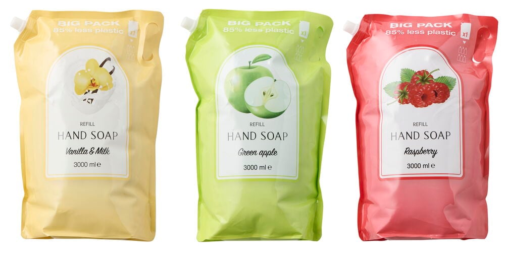 Flytande tvål, refill - 4