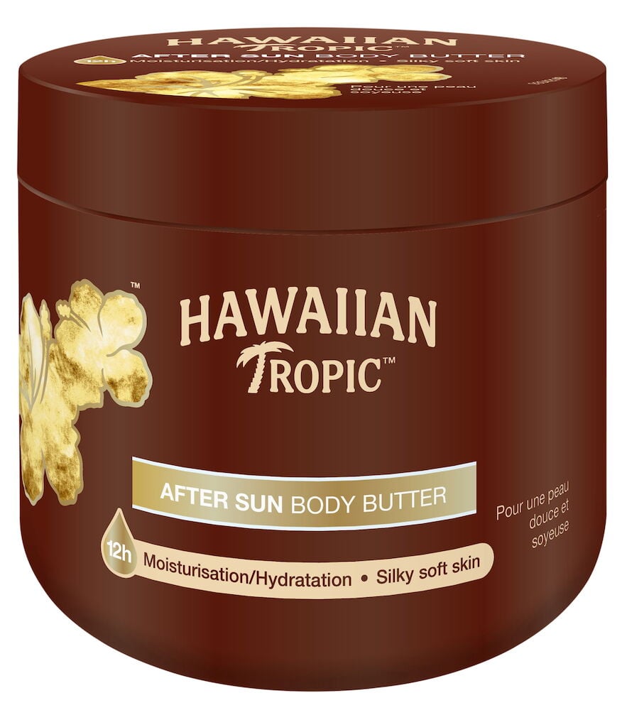 Braune Dose Hawaiian Tropic After Sun Body Butter.