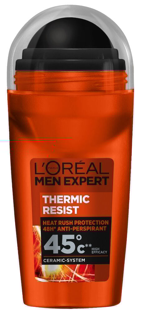 Orange deo roll-on flaske for menn 50 ml.