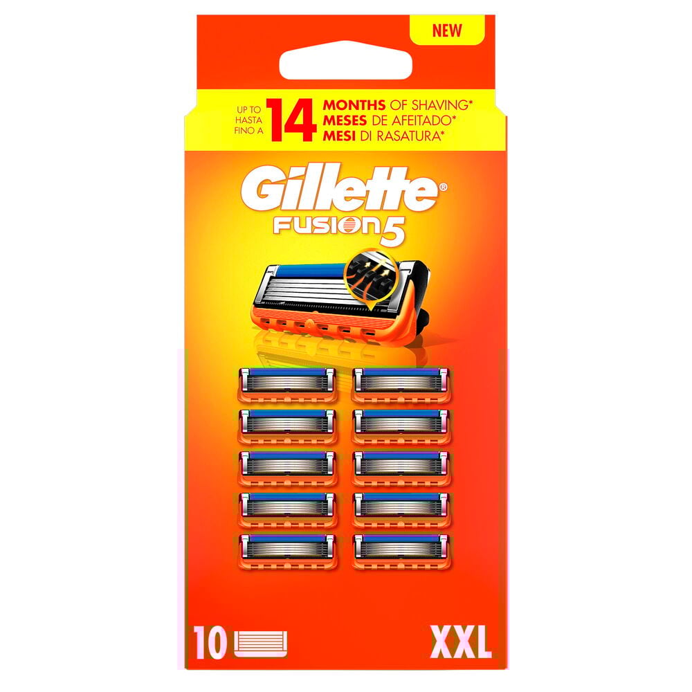 Rakblad, herr Gillette