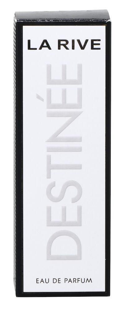 Valkoinen hajuvesipakkaus, jossa teksti La Rive Destinée.