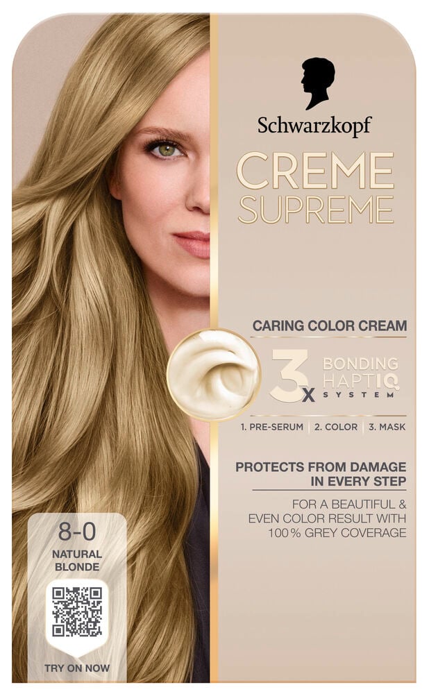 Hårfarge Schwarzkopf Creme Supreme