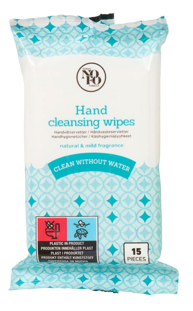 Handrengöringsservetter NoFo - 3