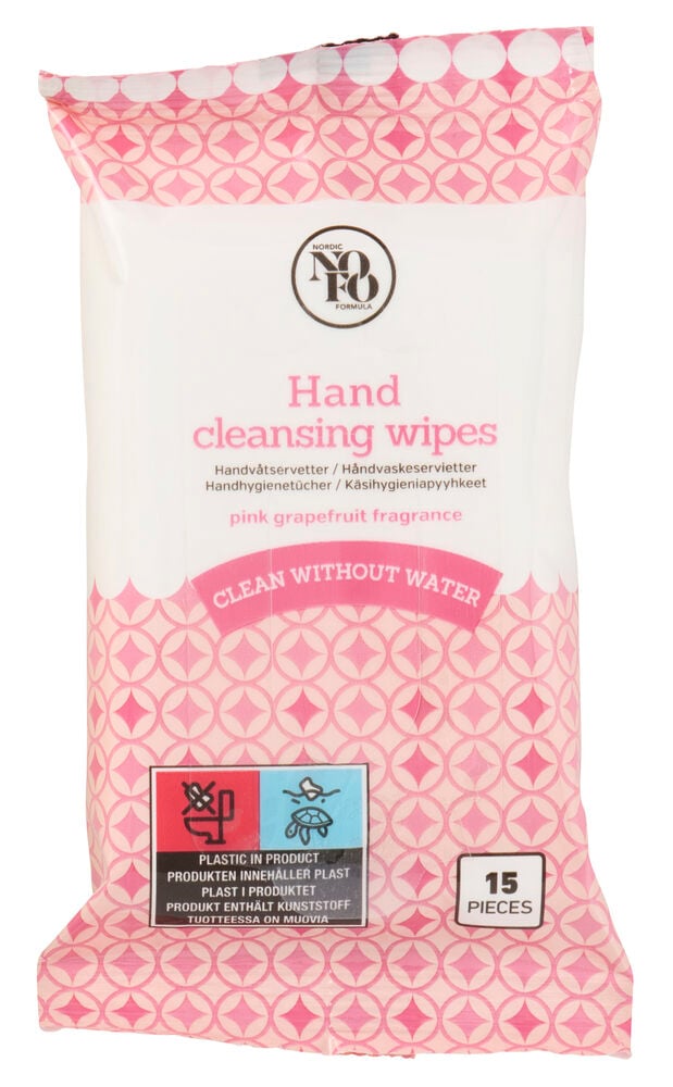 Handrengöringsservetter NoFo - 2
