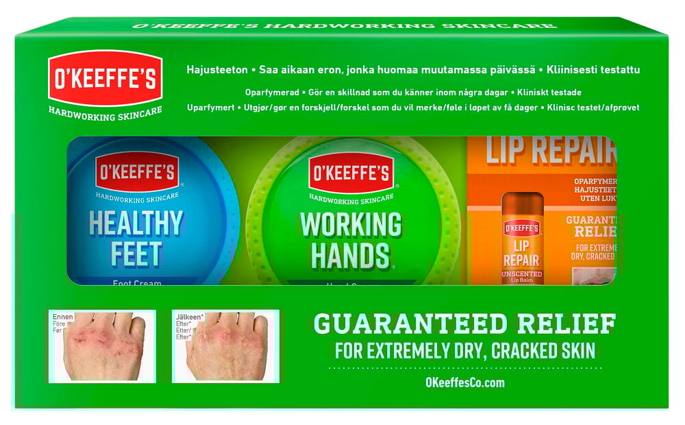 Presentset O’Keeffe’s