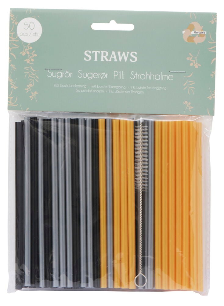 Uudelleenkäytettävät pillit - 2