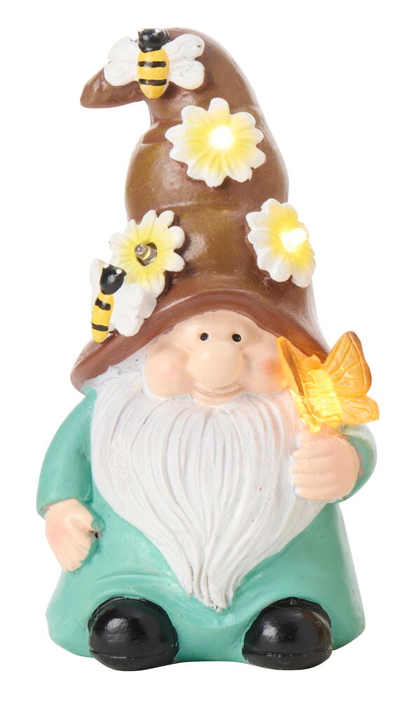 Mini-hagefigur med solceller - 4