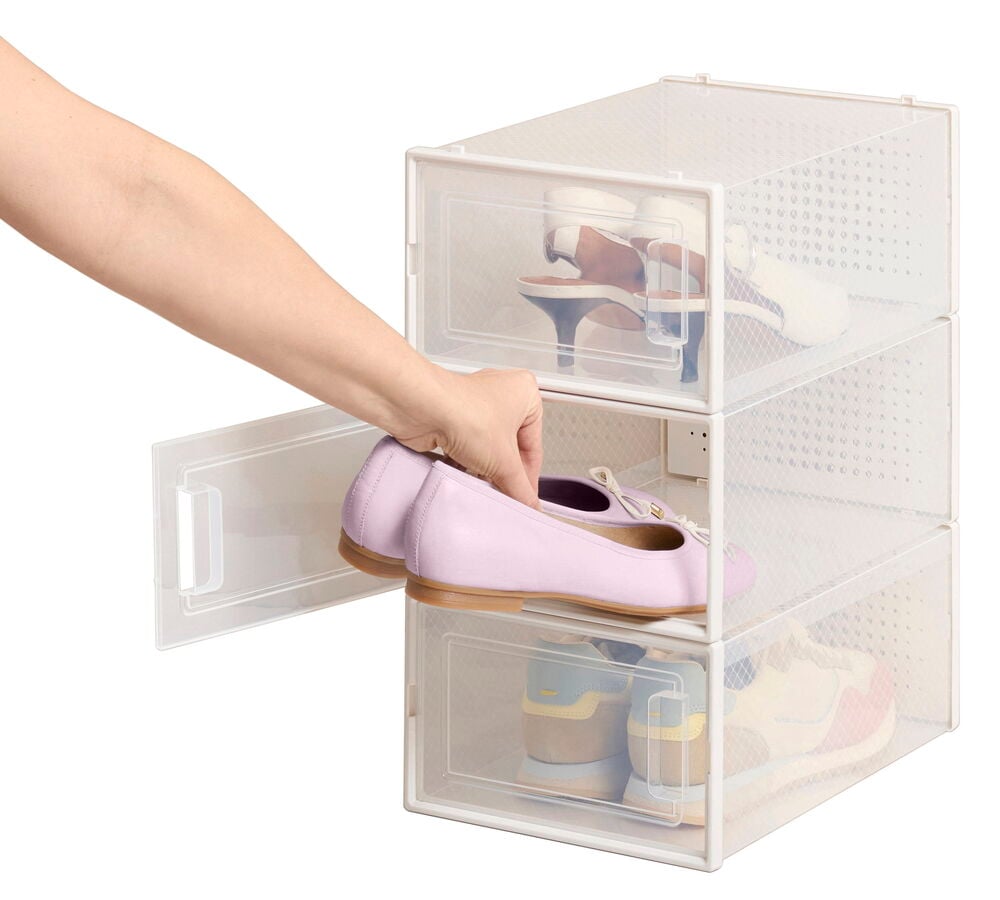 Stapelbare Schuhaufbewahrung - 3