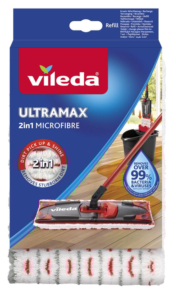 Mikrofibermopp, refill Vileda UltraMax