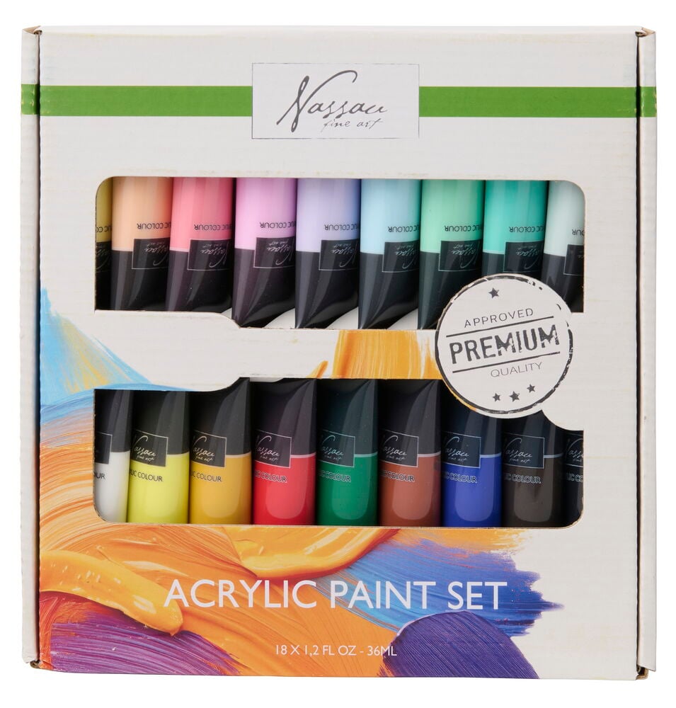 Akryylivärisetti Nassau Fine Art - 2