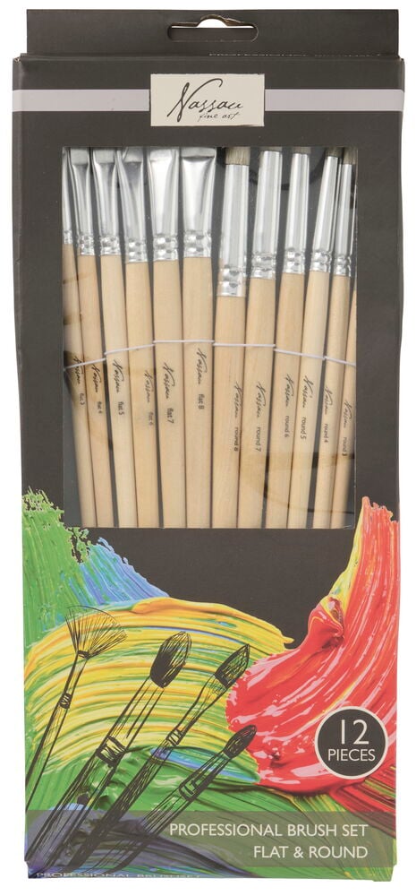 Sivellinsetti, ammattitasoinen Nassau Fine Art